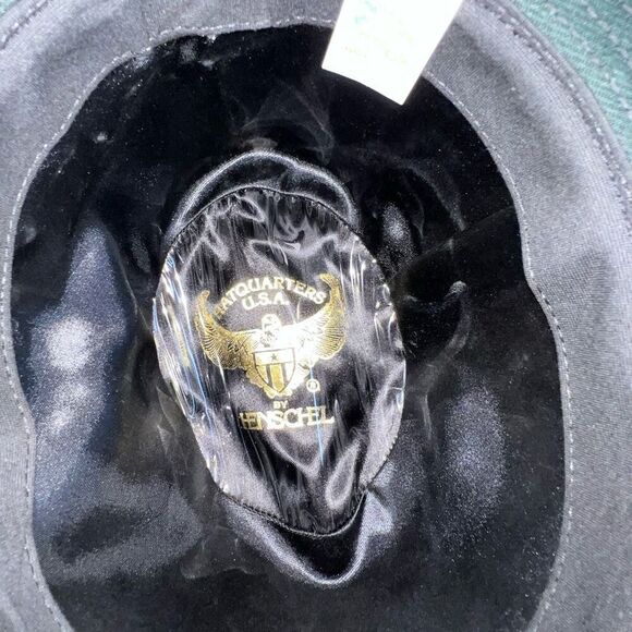 Henschel Hat Co Men’s Medium Deep Green Safari Sportsman Hat With Strap Fiahing - Picture 7 of 8